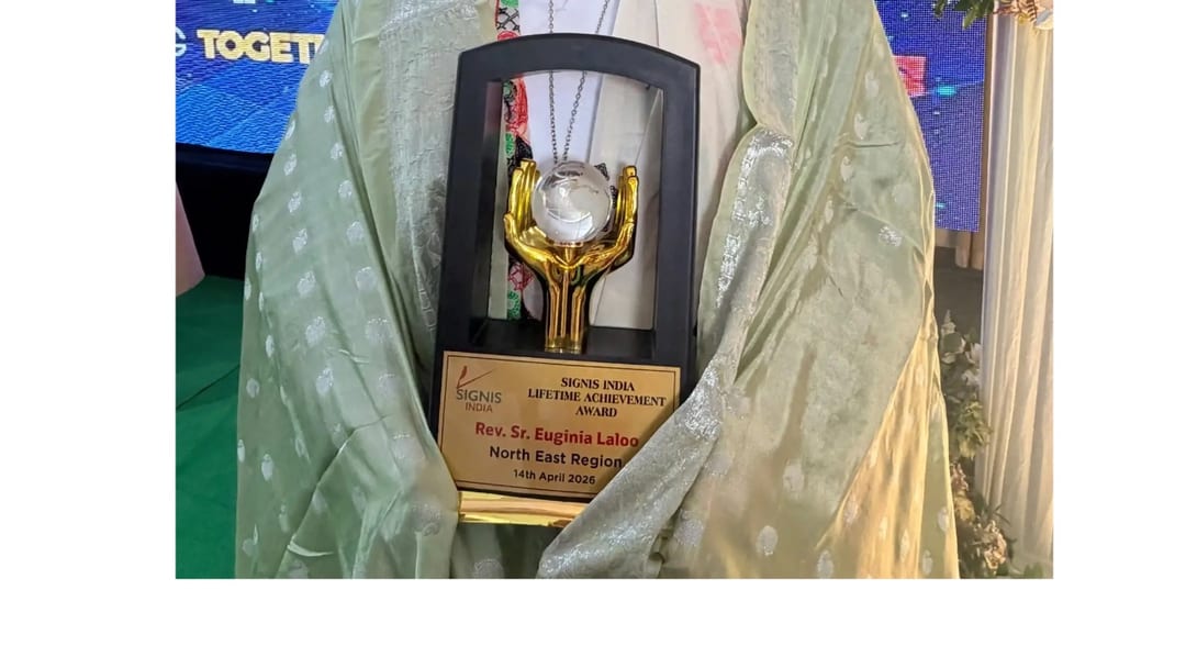 First Woman from Northeast India receives SIGNIS lifetime achievement award for media ministry