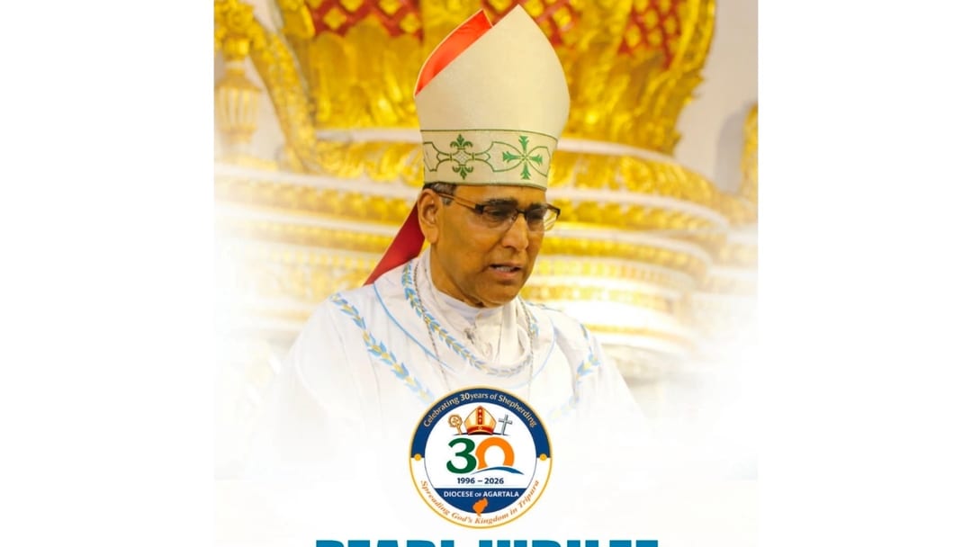Diocese of Agartala & Bishop Lumen Monteiro to Celebrate Pearl Jubilee on May 23–24