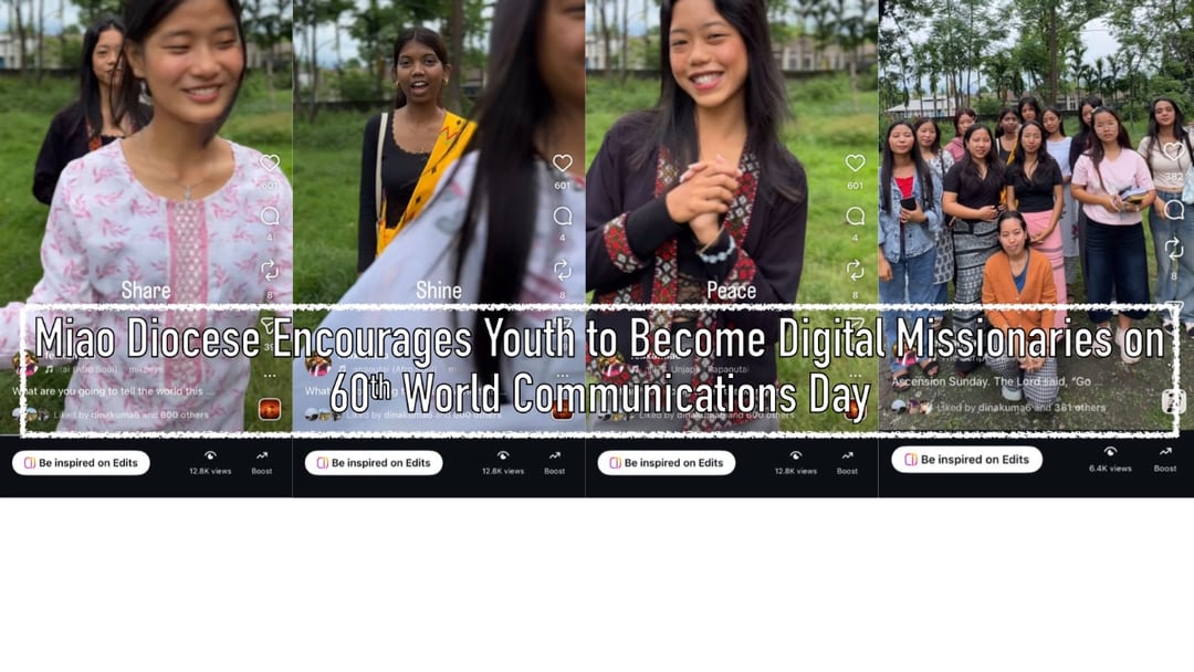 Miao Diocese encourages Youth to become digital missionaries on World Communications Day