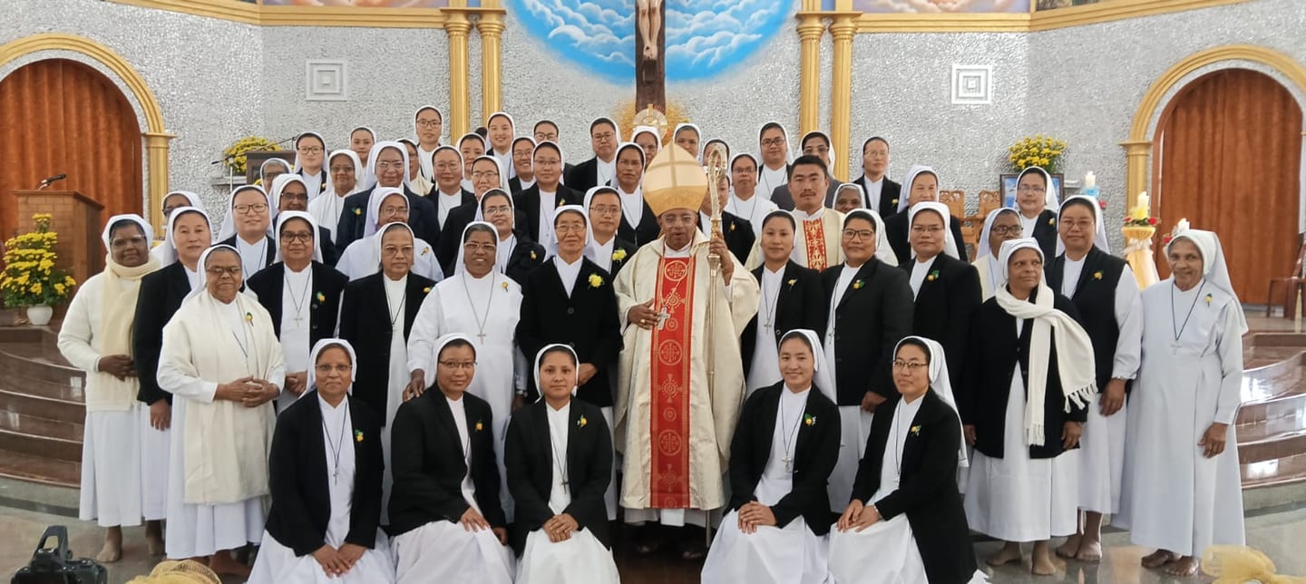 SCCG Marks Triple Jubilee in Chumukedima with Golden, Silver and Platinum Celebrations