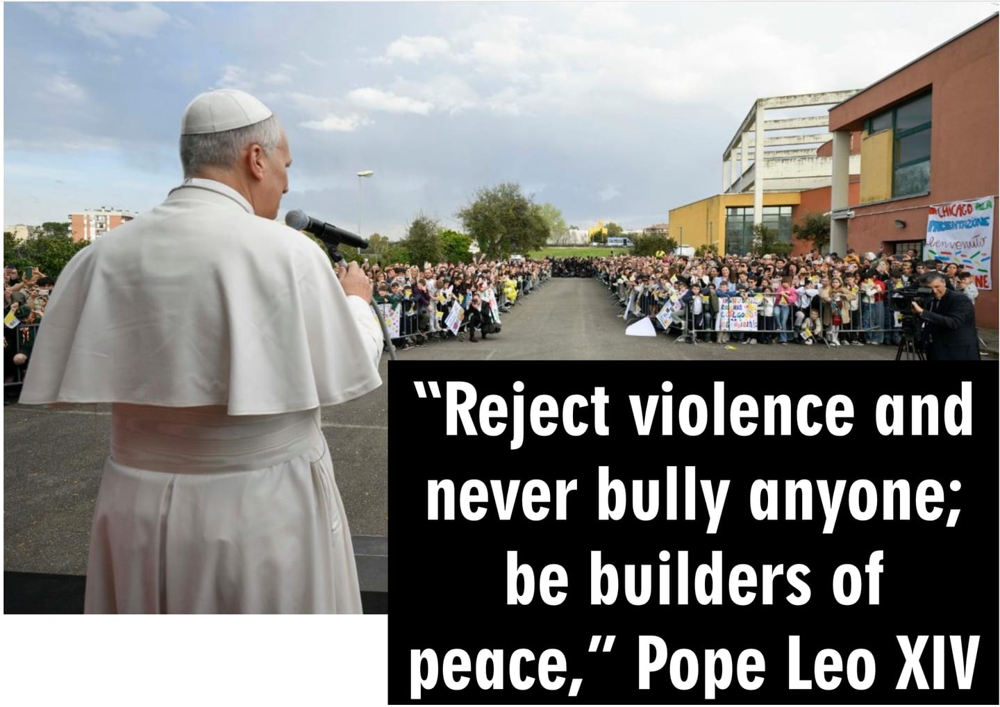 Everyone can be a Builder of Peace and Reconciliation, says Pope Leo XIV