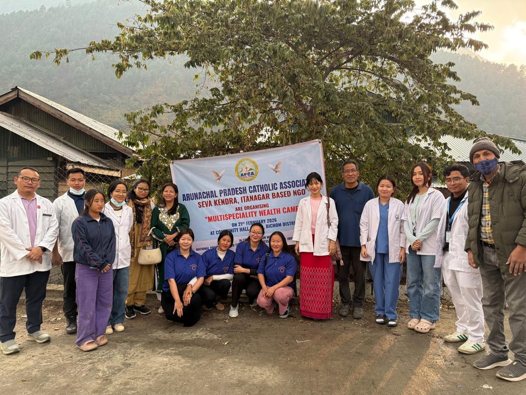 A Catholic Association in Northeast India Hosts Multispeciality Health Camp Serving 400 Patients