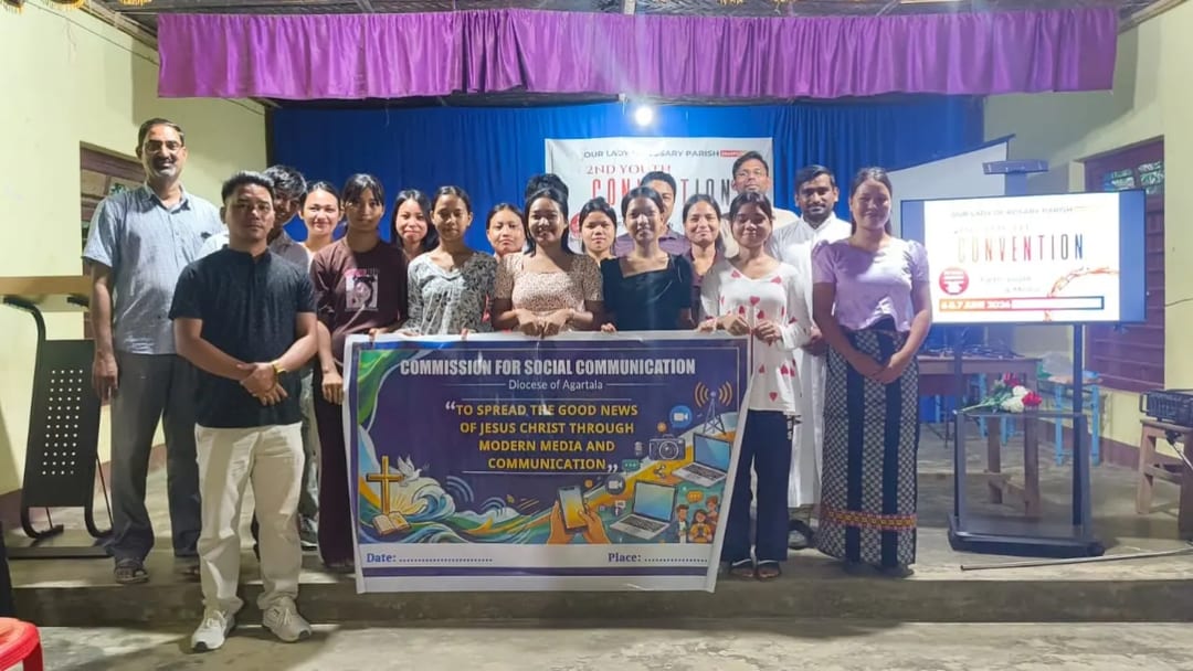Tripura Parish Launches Youth Media Team through Digital Skills Convention