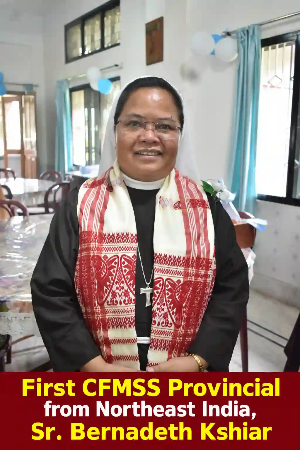 CFMSS Mother Seraphina Province elects First Provincial from Northeast India